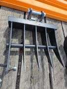 New 2025 rake attachment for mini excavator