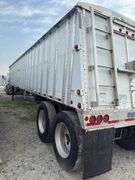 2017 Merritt 41ft Hopper Bottom semi-trailer, Ag Hoppers, auto roll tarp w/remote, good tires & brakes, 11R 24.5 aluminum rimes 96" wide 66" tall vin 1MT2P4222HH024525