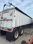 2017 Merritt 41ft Hopper Bottom semi-trailer, Ag Hoppers, auto roll tarp w/remote, good tires & brakes, 11R 24.5 aluminum rimes 96" wide 66" tall vin 1MT2P4222HH024525