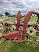 9 Wheel H&S Single Row Hay rake, Good Teeth, with less than 100 acres ...