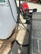 Homemade fuel trailer w/300 gal tank & pump.