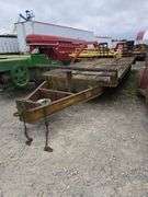 1985 tri-axel trailer 20' w/ramps used for hauling backhoe. VIN# 1S9FT9203FK061789