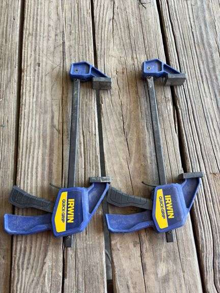 2 Irwin 6'' Furniture Clamps