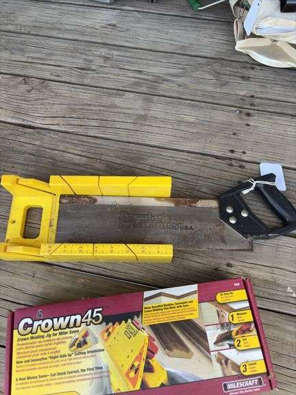 Crown 45 and Miter Box