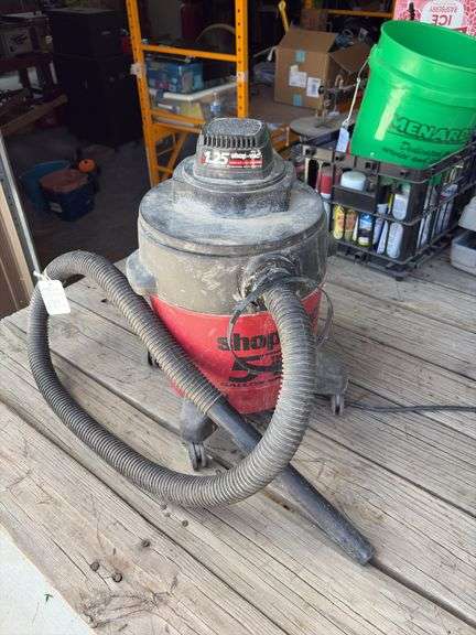 5 Gallon, 2hp Shop Vac, Electric