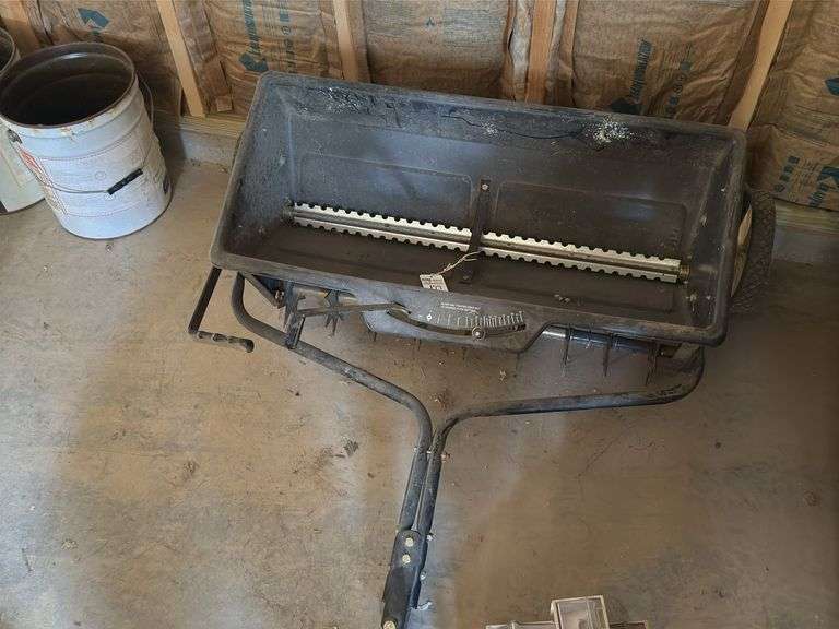 Pull Type Aerator and Drop Spreader
