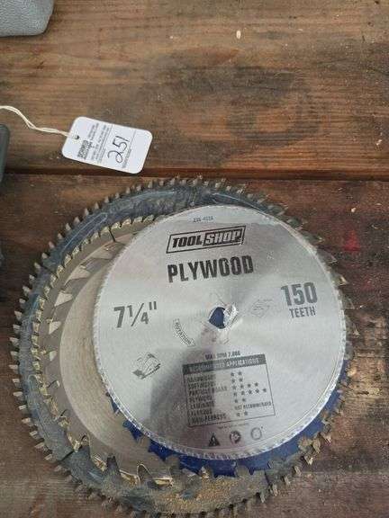 Mibro carbide 8" Dado blade set and other saw blades