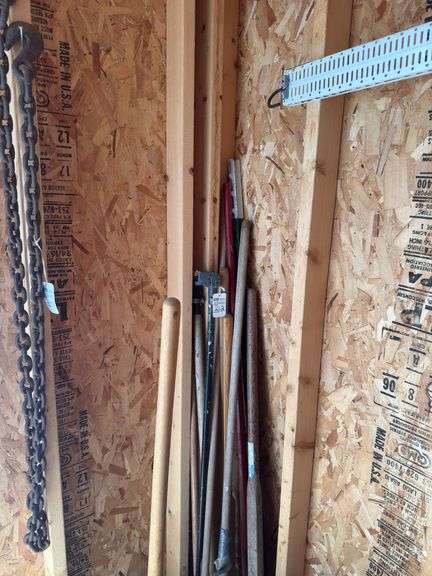 10x10 Tamper. Galvanized pail, T-Post, Handles and misc
