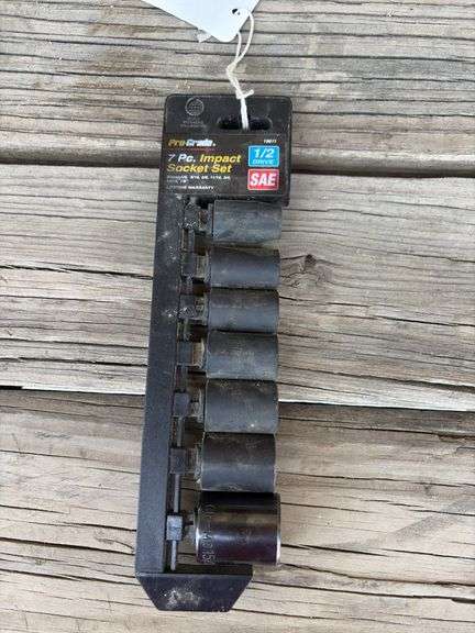 Pro-Grade 7pc Impact Socket Set