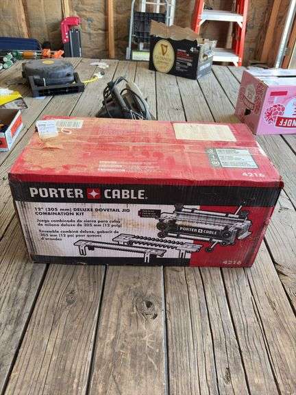 Porter Cable 12" deluxe dovetail jig combination kit NIB