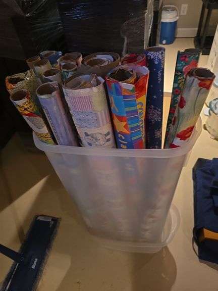Assortment of wrapping paper