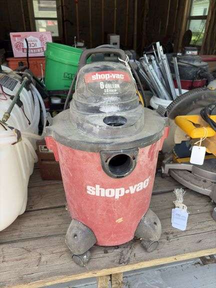 Shop vac, no hose