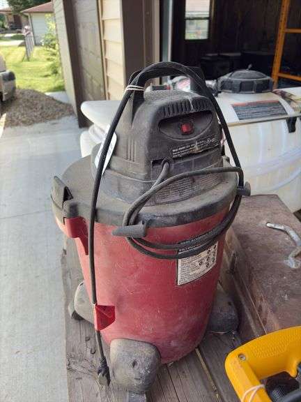 Shop vac, no hose