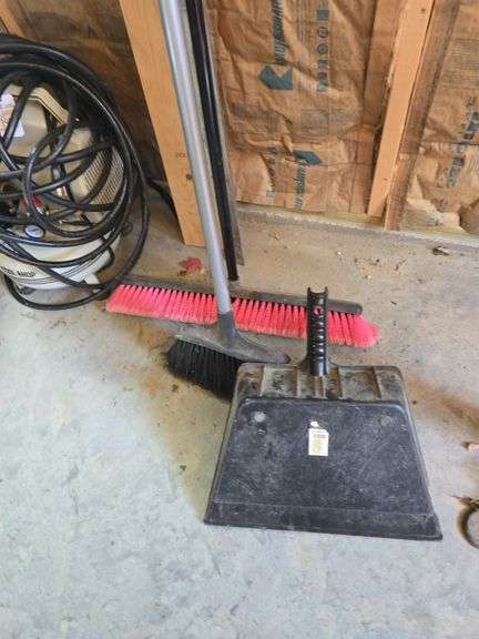 Push Broom and Dustpan