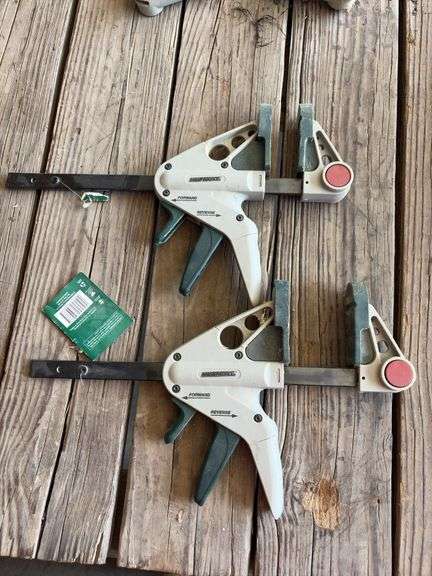 2 One Handed Bar Clamp and Spreader, 6''