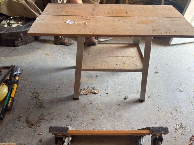 Work Bench with wood top