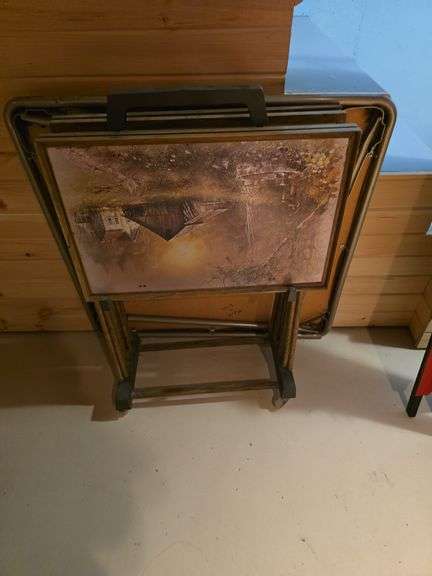 Card table and tv trays