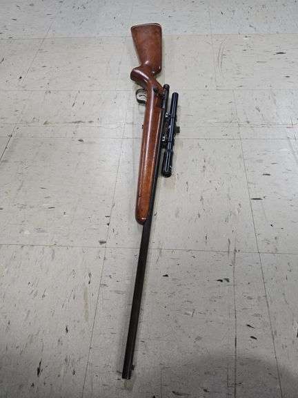 Savage Arms 22 Lever Action Rifle, 22 Gauge with scope, LR, s/n- P307501
