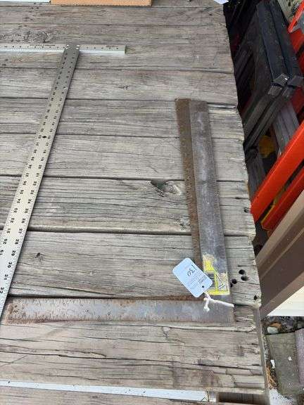 Dry Wall Square and 48'' Ruler, and squares