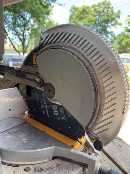 Dewalt Miter Saw, 12'' Adjustable, Electric