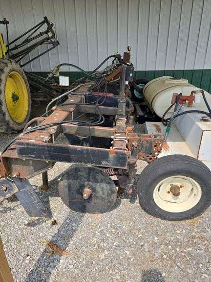 7 Shank HD Anhydrous Bar, Raven Cooler, Single tank hookup