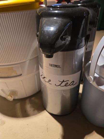 Igloo, thermos water dispenser and misc