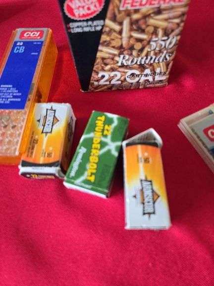 22 LR shells, shotshell, shorts and misc