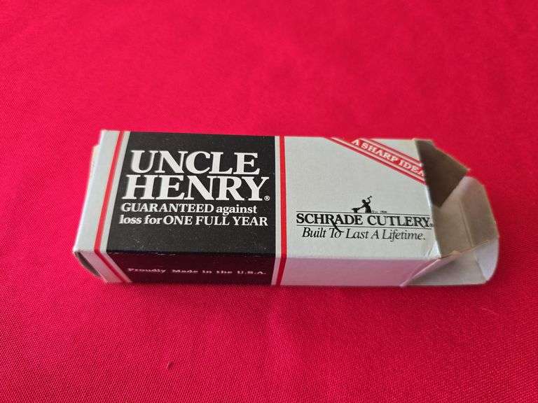 Uncle henry smokey lock back knife
