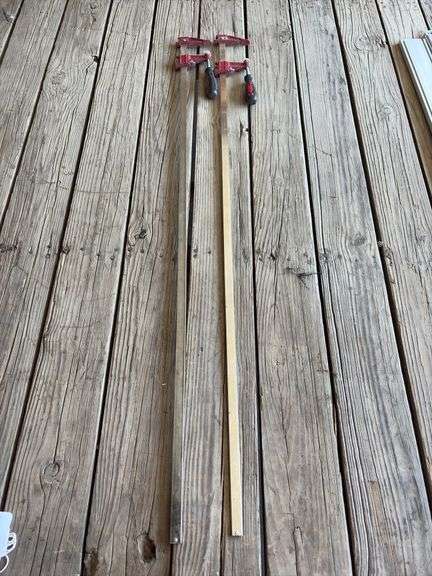 2 48'' Adjustable Furniture Clamps