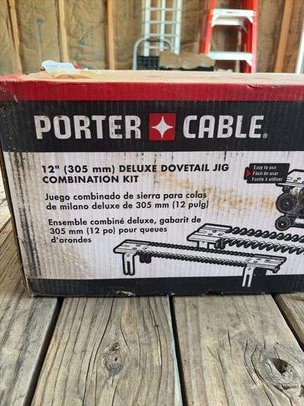 Porter Cable 12" deluxe dovetail jig combination kit NIB