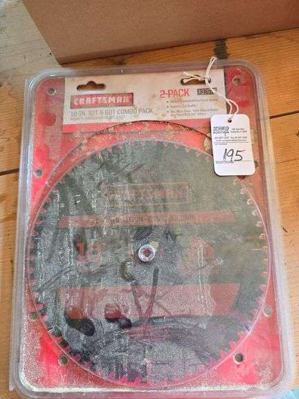 2 Pack 10'' Combo Pack Saw Blades