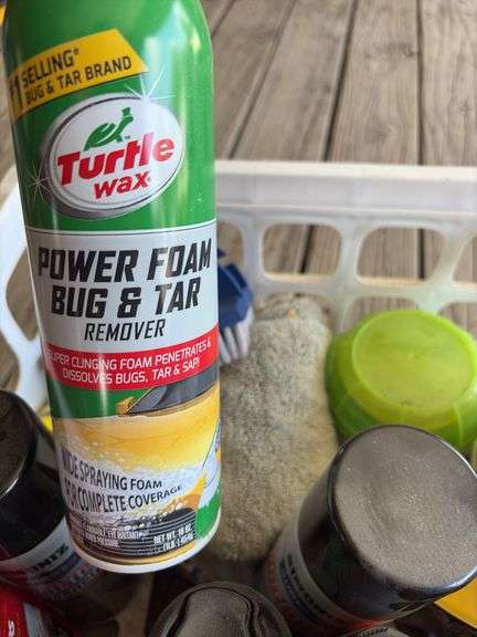 Car Wash Detail Kit, Cleaner, Shine, Power Foam, Bug Tar, Muli Purpose Cleaner, total wax