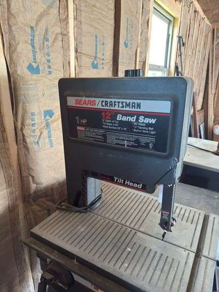 Craftsman 12'' Band Saw, Tilt Head
