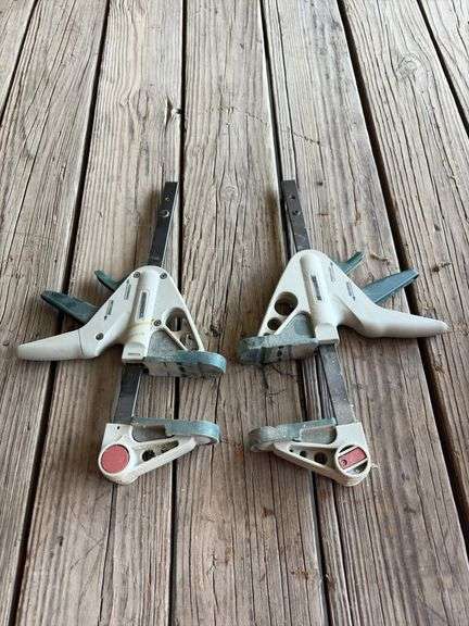 2 One Handed Bar Clamp and Spreader, 6''
