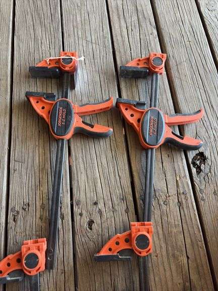 4 Jorgenson E-Z Hold Clamps