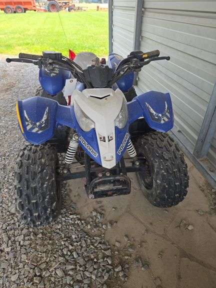 Polaris 50CC Plow, Electric Start