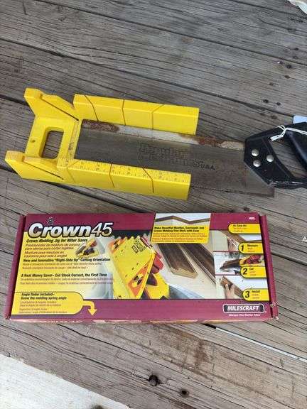 Crown 45 and Miter Box
