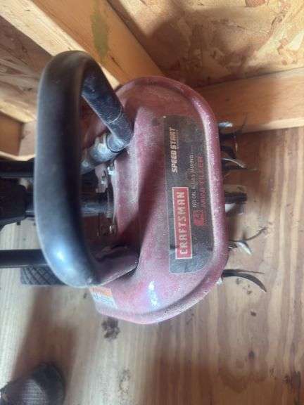 Craftsman 4 Cycle Tiller, Speed Start