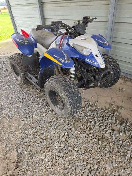 Polaris 50CC Plow, Electric Start
