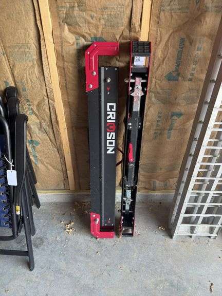 Crimson Foldable Sawhorses