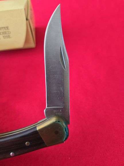 Buck knife folding hunter model 110