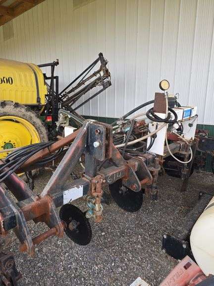 7 Shank HD Anhydrous Bar, Raven Cooler, Single tank hookup
