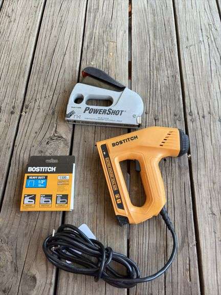 Bostitch Electric and Power Mate Staple Gun