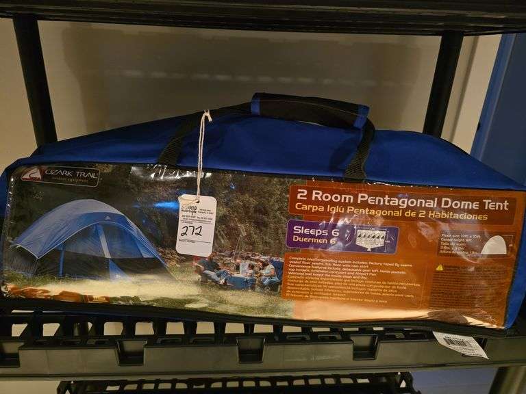 Ozark trail 2 room pentagonal dome tent