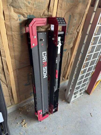 Crimson Foldable Sawhorses