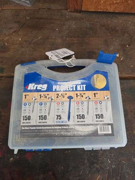 Kreg project kit with screws