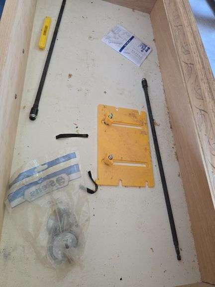 Dremel control sander, wall hangers, tracking, misc.