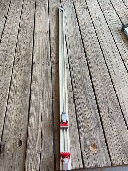 Pittsburgh 50'' Cutting edge and clamp, like new