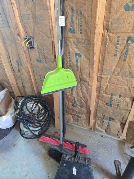 Push Broom and Dustpan
