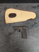EIBAR- Model 1916 Army Issue with case, s/n- 31973